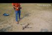 Quadcopter flight test with kk 2.1.5 board custom designed