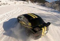 mitsubishi lancer evo snow performance chased by fpv race drone .feat 2pac – mama I’m a criminal