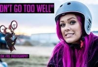 Lacey tries BMX at Woodward Park City