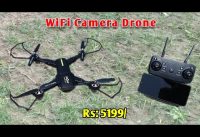 Unboxing FHD- UFO WiFi Camera Drone: Amitasha New Foldable Drone with Altitude Hold Headless Mode