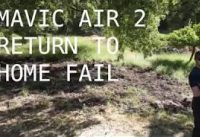 Mavic Air 2 Drone – RETURN TO HOME FAIL