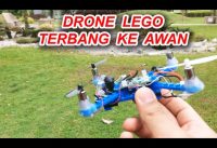 DRONE QUADCOPTER LEGO MURAH DRONE DIY TERBANG OUTDOOR TEST DRONE SPEED PERFORMANCE