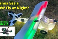 Night Flight – Norman the RC Cow Plane meets the iFlight Titan XL5 FPV Drone