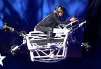 DRONE RIDER Flys Over The Audience on China’s Got Talent | Got Talent Global