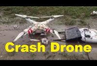 Drone Crash, Fail Quadcopter/ Espinaacuatica