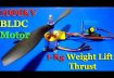1000KV BLDC Speed Test Thrust Test | BLDC Motor Connection Setup | How To Use Servo Tester