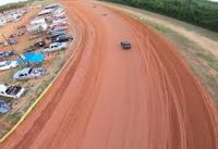 LAKE VIEW MOTOR SPEEDWAY 8820 Roll in and hot laps DRONE FOOTAGE