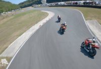 Motorcycle VS FPV DRONE Circuit Folembray