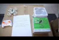 tutorial singkat cara menerbangkan mini drone master AG-12D altitude hold non camera dazzle LED