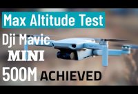 Dji Mavic Mini Altitude Test, 500m Reached, Rajnandgaon, Chhattisgarh, INDIA Drone Shot INCREDIBLE