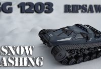 SG 1203 Ripsaw Tank Snow Bashing