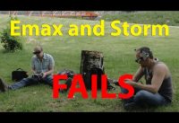 Emax 250 and Storm Racing Drone FAILS