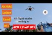 Testing APM Flight modes – Stabilize, Altitude hold, Land, Loiter and RTL | apm drone LIVE testing