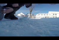 Outtakes and Crashes: Aerial Quadcopter Drone Video of Marlboro College Campus, Feb 2014